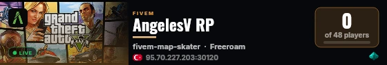 AngelesV RP live status badge