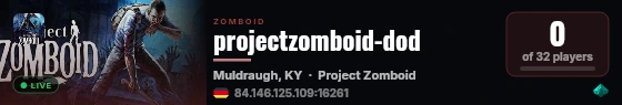 projectzomboid-dod live status badge