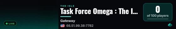 Task Force Omega : The Isle 3x Growth with AI live status badge