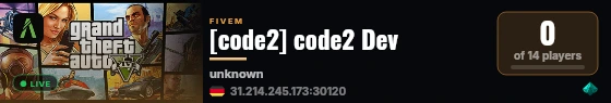[code2] code2 Dev live status badge