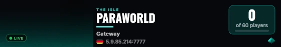 PARAWORLD live status badge