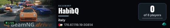 HabibQ live status badge