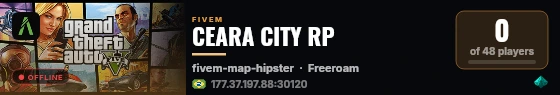 CEARA CITY RP live status badge
