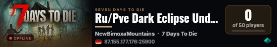 Ru/Pve Dark Eclipse Undead Legasy x3 live status badge