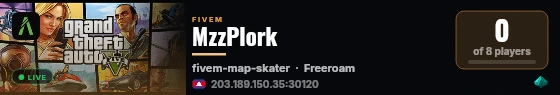 MzzPlork live status badge