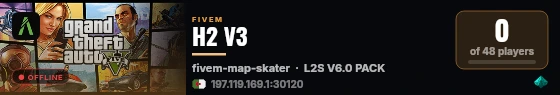 H2 V3 live status badge