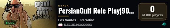 PersianGulf RolePlay   live status badge