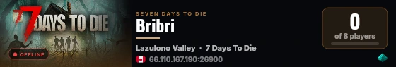 Bribri live status badge