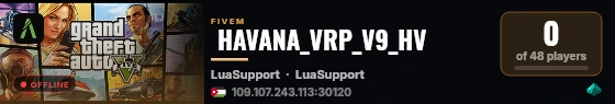  HAVANA_VRP_V9_HV live status badge