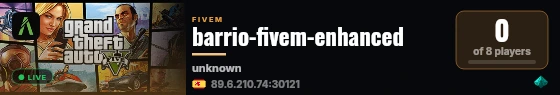 barrio-fivem-enhanced live status badge