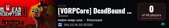 [VORPCore] DeadBound SRP 1911 live status badge