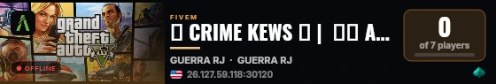 🌴 CRIME KEWS 🌴 |  🚀🚀 A NOVA E MELHOR TEMA RJ 🚀🚀 live status badge