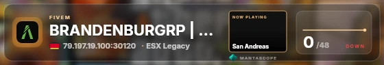Glass badge preview