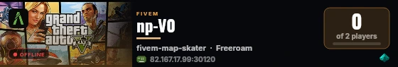 np-V0 live status badge