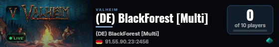 (DE) BlackForest [Multi] live status badge