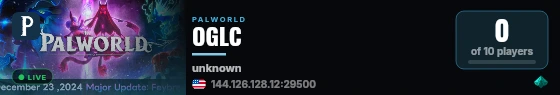 OGLC live status badge