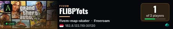 FLIBPYots live status badge