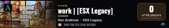 work | [ESX Legacy] live status badge