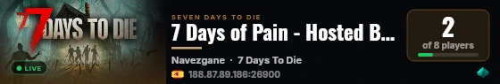 7 Days of Pain - Hosted By Yuki live status badge