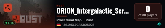 ORION_Intergalactic_Server live status badge