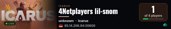 4Netplayers lil-snom live status badge