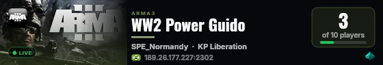 WW2 Power Guido live status badge