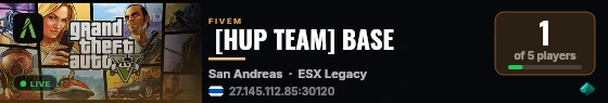  [HUP TEAM] BASE live status badge