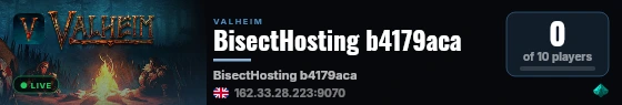 BisectHosting b4179aca live status badge