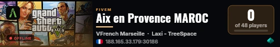 Aix en Provence MAROC live status badge
