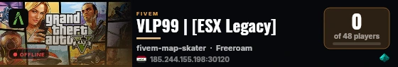 VLP99 | [ESX Legacy] live status badge