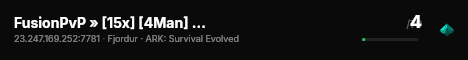 FusionPvP » [15x] [4Man] [Fjordur] - (v358.24) live status badge