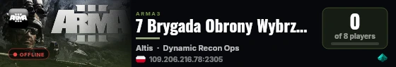7 Brygada Obrony Wybrzeza - Szkolenie live status badge