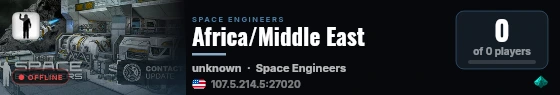 Africa/Middle East live status badge
