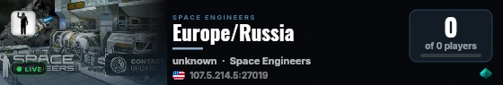 Europe/Russia live status badge