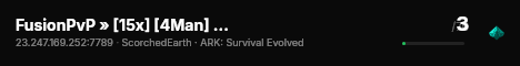 FusionPvP » [15x] [4Man] [ScorchedEarth] - (v358.24) live status badge
