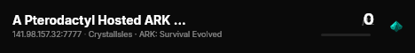 A Pterodactyl Hosted ARK Server - (v358.24) live status badge
