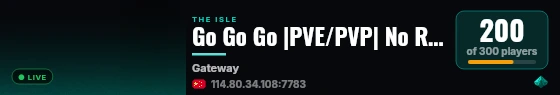 Go Go Go |PVE/PVP| No Rules |Skins live status badge