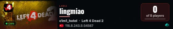 lingmiao live status badge