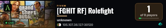 [FGHIT RF] Rolefight live status badge