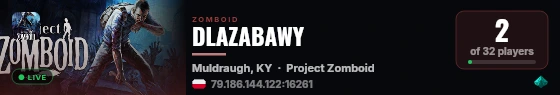 DLAZABAWY live status badge