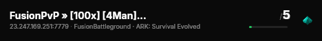 FusionPvP » [100x] [4Man] [Battlegrounds] - (v358.24) live status badge