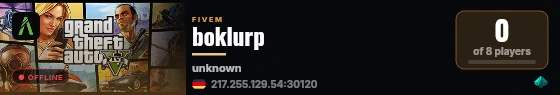 boklurp live status badge