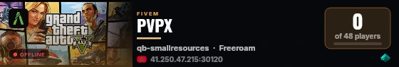 PVPX live status badge