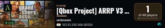 [Qbox Project] ARRP V3 NEW live status badge