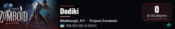 Dodiki live status badge