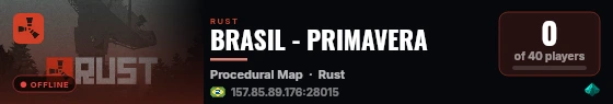 BRASIL - PRIMAVERA live status badge