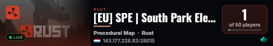 [EU] SPE | South Park Elementary | Vanilla Trio | Bi-weekly live status badge