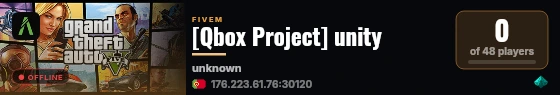 [Qbox Project] unity live status badge