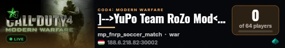 ]-->YuPo Team RoZo Mod<--[ live status badge