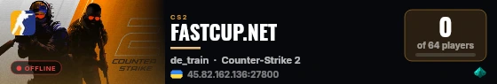FASTCUP.NET live status badge